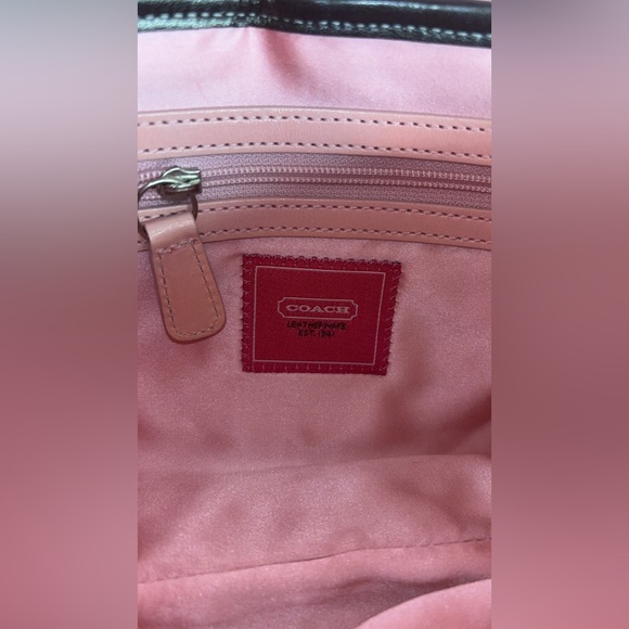 Coach 2005 Vtg Madison Mini Top Handle Swarovski Crsytal Satin Suede Handbag NWT - Picture 16 of 17